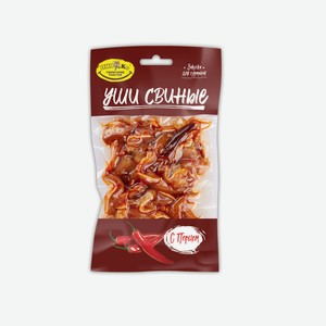 Уши свиные Пив&Ко с красным перцем в/к 90гр
