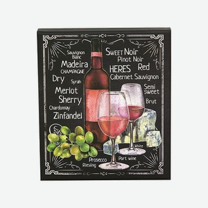 Набор для вина в картонной коробке Merlot 4предм 4386554