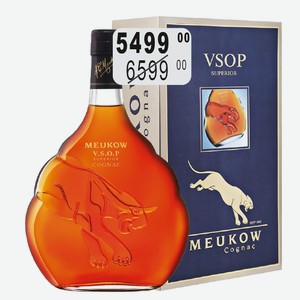 Коньяк Меуков ВСОП 40% 0,7л Дистиллери Де Мата П/У