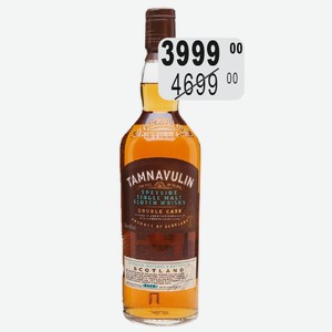 Виски Тамнавулин Дабл Каск 40% 0,7л