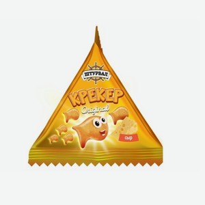 Крекер в форме рыбок со вкусом сыра 22г Штурвал