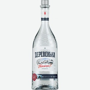 Водка  Зимняя деревенька  Таежная, 700 мл