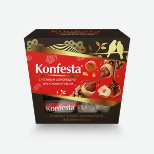 Конфеты Konfesta С Шоколадно-ореховой Начинкой Гост 150г