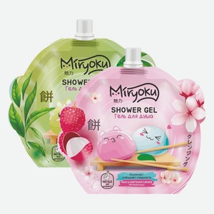 Гель для душа Miryoku Личи-Сакура, Матча 250 мл