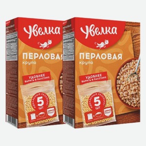 Крупа Перловая Увелка 80г*5 пакетиков