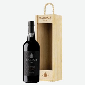 Портвейн Barros Vintage в подарочной упаковке 0.75 л.