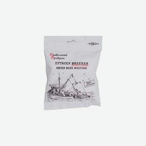 Снеки Путассу вяленая с перцем 0.035кг
