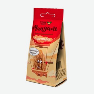 Орехи Миндаль обжареный карамелизованный с корицей 0.08кг