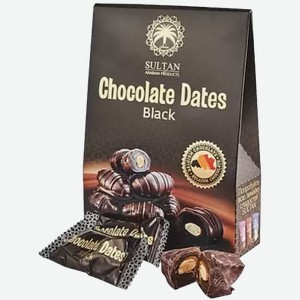 Sultan Chokolate Dates Black