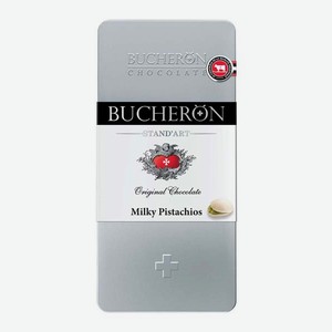 Шоколад BUCHERON молочный шоколад с фисташками 0.1кг