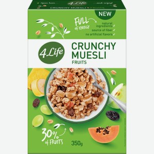 Мюсли 4Life Fruit 350г