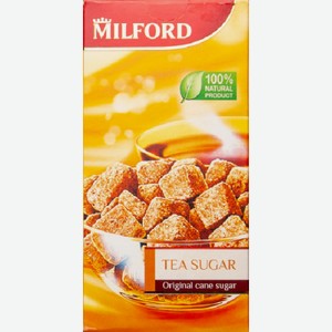 Сахар коричневый тростниковый кусковой MILFORD