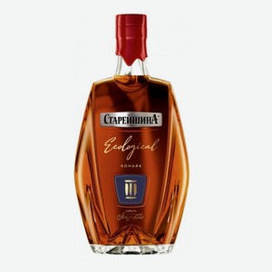Коньяк трехлетний  Старейшина  0,5л 40%