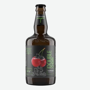 Пивной напиток  Дубль вишня  0,45л ст. 4,5%