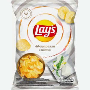 Чипсы Лейз 70гр Моцарелла с Песто