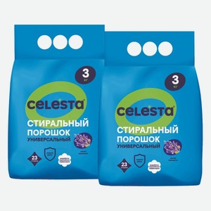 Стиральный порошок CELESTA универсальный автомат Магия прованса 3 кг