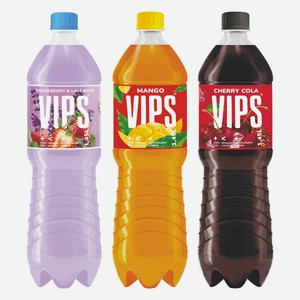 Напиток б/а VIPs в ассоортименет газ 1,45 л