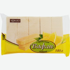 Вафли Постные Классические, С Ароматом Лимона 180гр