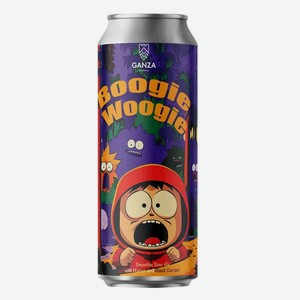 ГАНЗА смузи саур Boogie Woogie Манго-Смородина 6% 0,5л ж/б
