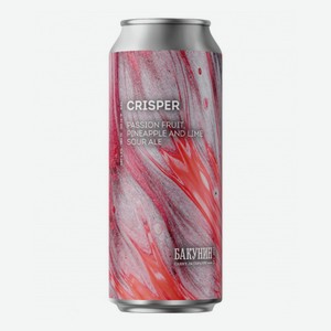 БАКУНИН саур CRISPER Маракуйя-Ананас 6% 0,5л ж/б