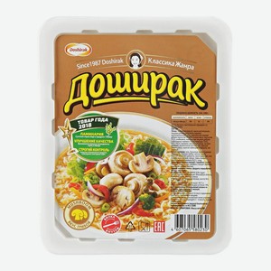 Лапша б/п ДОШИРАК ГРИБЫ 90г