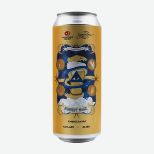 ПОЛНОЧНЫЙ ПРОЕКТ американ ипа Midnight Magic 6,8% 0,5л ж/б