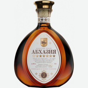 КОНЬЯК Абхазский  Абхазия   КВ  марочный выдержанный, 0,5л