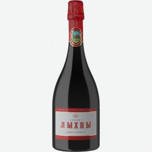 ВИНО игристое  Лыхны  красное п/сл, Абхазия, 0,75л