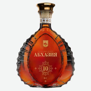 КОНЬЯК Абхазский  Абхазия   КС  марочный выдержанный, 0,5л