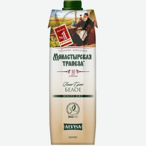 ВИНО  Монастырская трапеза  т/п в ассортименте, 1л