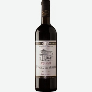 ВИНО  Атауад Гумиста Ашта  красное сухое, Абхазия, 0,75л