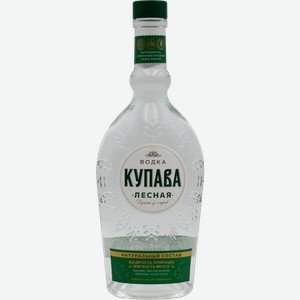 Водка Купава Природная 40% 500мл