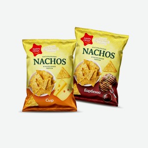 Чипсы кукурузные Happy Nachos 75г в ассортименте