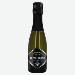 Вино игристое Абрау-Дюрсо белое брют 12.5%, 0.2 л