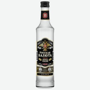 Водка Русская валюта Golden, 0.5 л