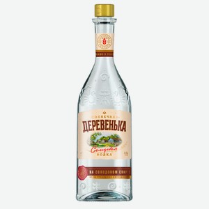 Водка Солнечная деревенька Солодовая 40%, 0.25 л