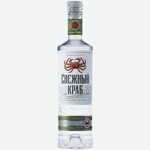 Водка Снежный Краб Охотский 0,5л
