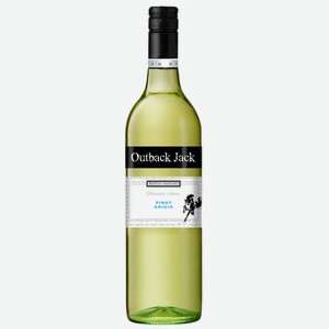 Вино Berton Outback Jack Pinot Grigio белое сухое 0,75 л