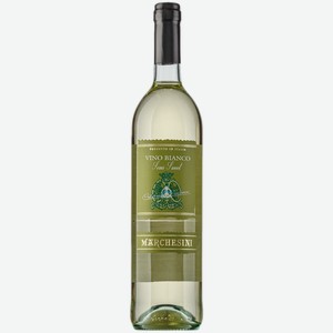 Вино Marchesini белое полусладкое 0,75 л
