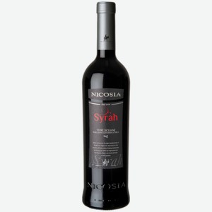 Вино Nicosia Syrah красное сухое 0,75 л