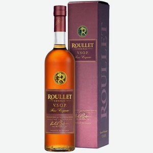 Коньяк Roullet VSOP 0,7 л в подарочной упаковке
