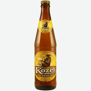 Пиво Velkopopovicky Kozel светлое 0,45 л