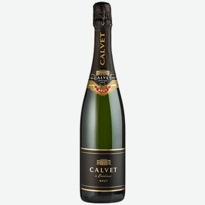 Вино игристое Calvet Cremant de Bordeaux Brut белое брют 0,75 л