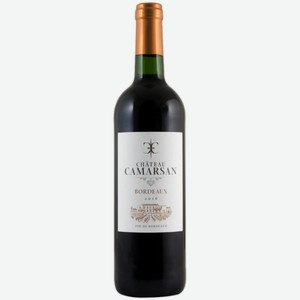 Вино Chateau Camarsan Bordeaux красное сухое 0,75 л
