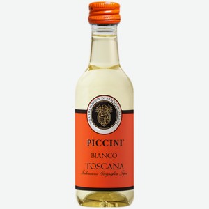Вино Piccini Bianco Toscana белое сухое 0,187 л