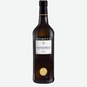 Вино Domecq Manzanilla Sherry белое сухое 0,75 л
