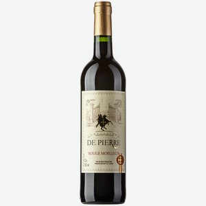 Вино Chevalier de Pierre красное полусладкое 0,75 л