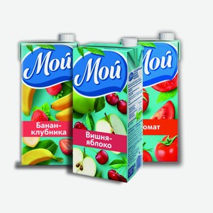 Нектар в ассортименте, Мой, 0,95л.