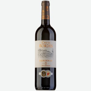 Вино Cheval Quancard Chai de Bordes Bordeaux красное сухое 0,75 л