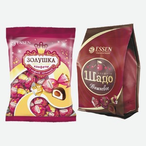 Конфеты с желейной начинкой Золушка, Шадо Эссен 200 г